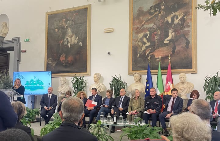 ARCARoma: training, discussion and strategies for urban green spaces